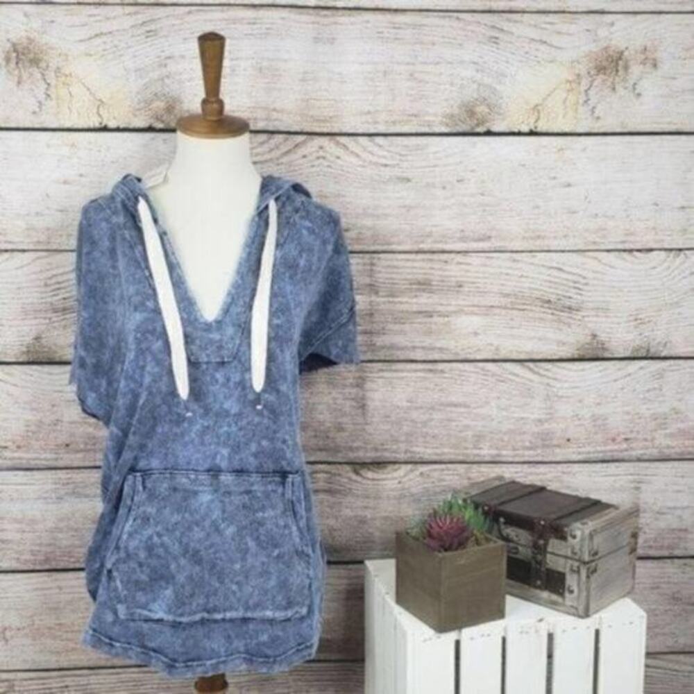 5/$25 Splendid Cap Sleeve Washed Pullover NWT Medium